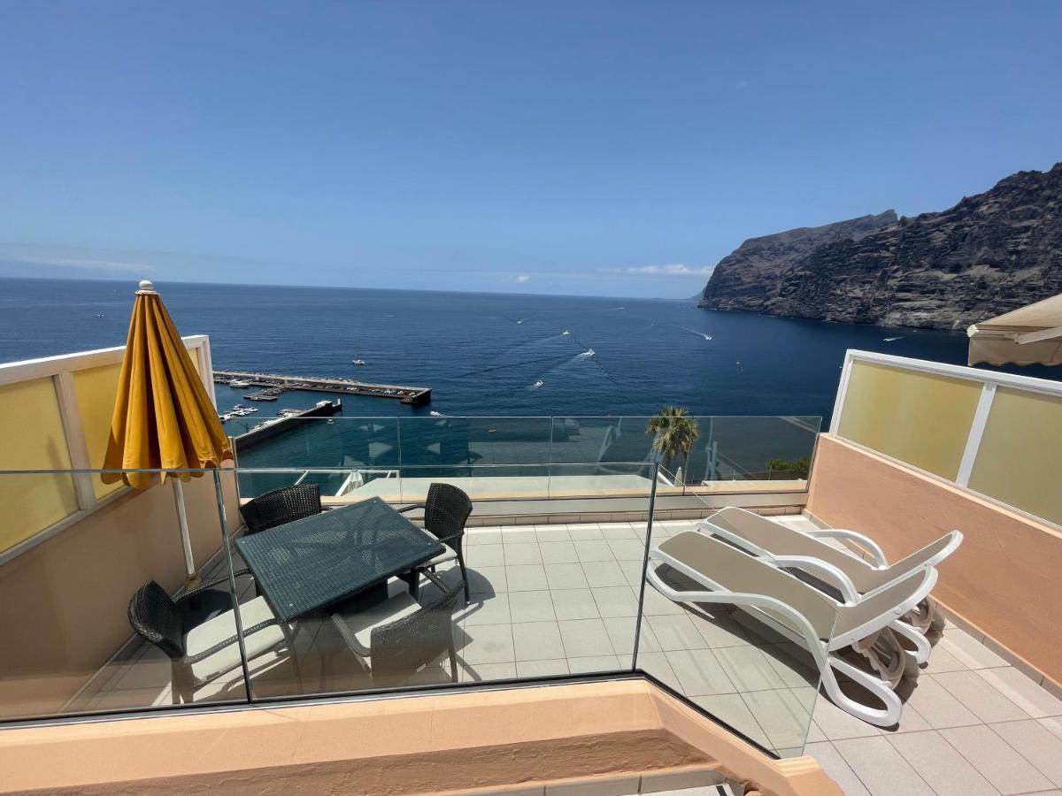Magnificent Apt. With Sea View, Cliff & Marina Santiago del Teide Exterior foto